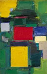 Hans Hofmann's oil on canvas painting 'The Gate', 1959–60. , 75 x 48.5 inches. Solomon R. Guggenheim Museum ==Licensing== '''Fair use rationale:''' # This is a historically significant work that could not be conveyed in words. # Inclusion is for inform